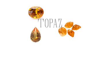 the birthstone of November topaz faceted topaz