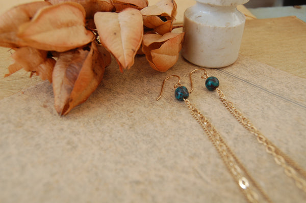 Turquoise and chains