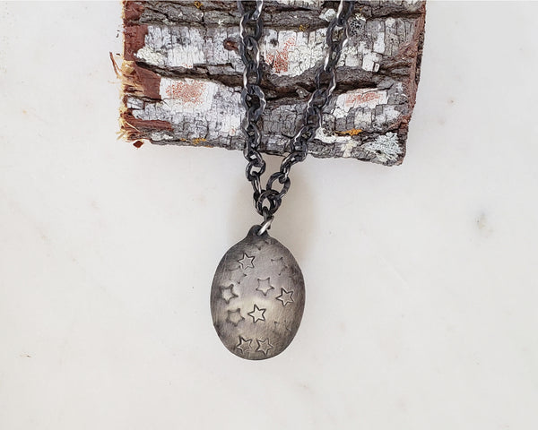 Large Druzy Pendant