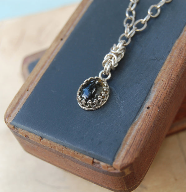 Olive Tourmaline Pendant